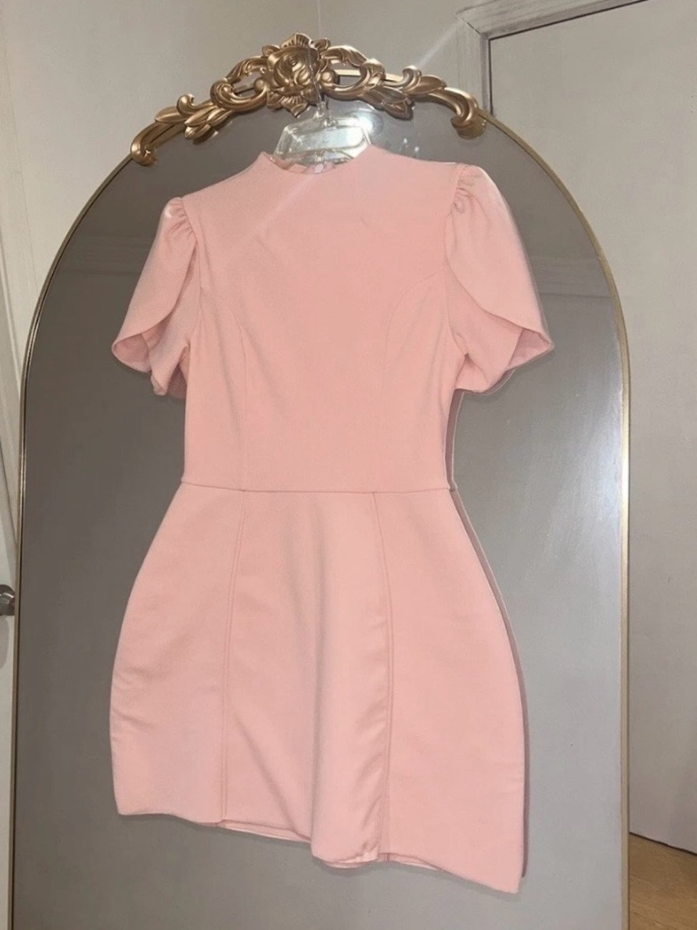 Club L London Pink Mini Dress Size 4